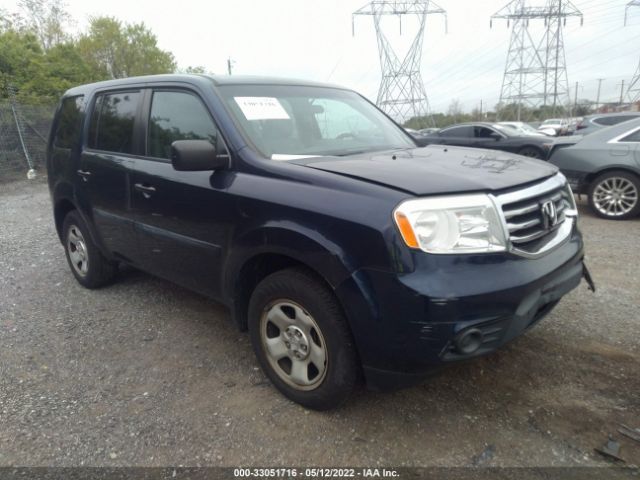 HONDA PILOT 2013 5fnyf4h2xdb083703