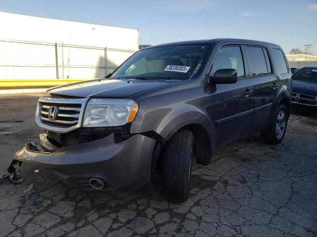 HONDA PILOT EX 2014 5fnyf4h40eb031130