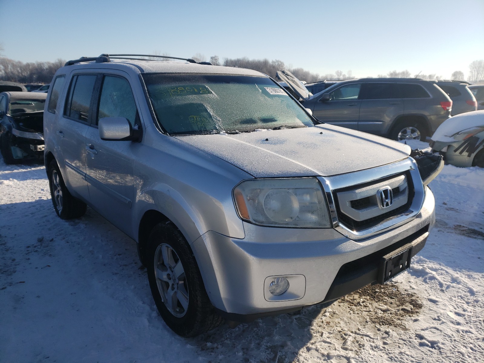 HONDA PILOT EX 2010 5fnyf4h41ab010359