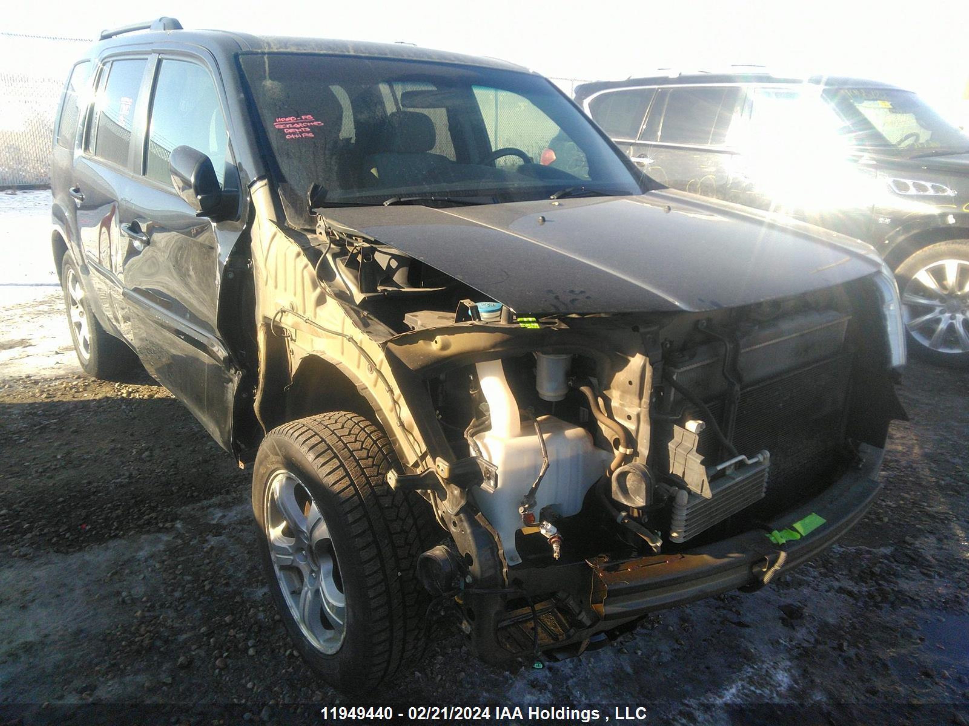 HONDA PILOT 2013 5fnyf4h41db506153