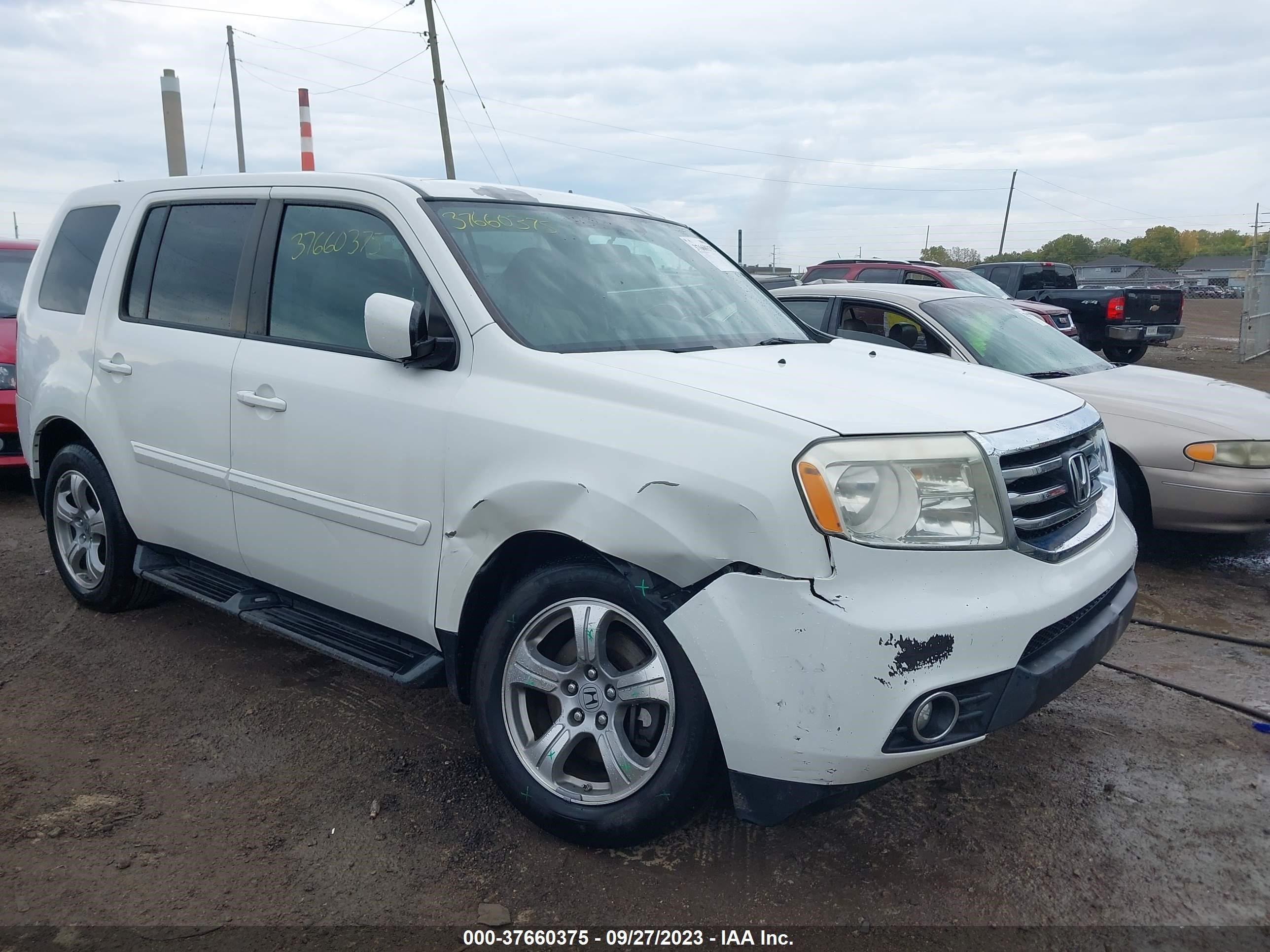 HONDA PILOT 2013 5fnyf4h43db033839