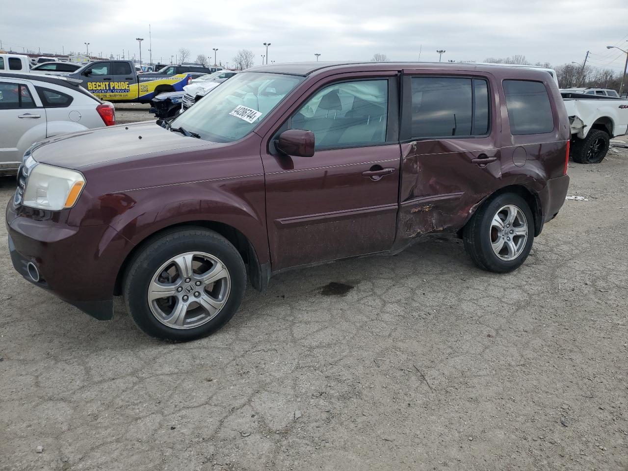 HONDA PILOT 2014 5fnyf4h43eb047080