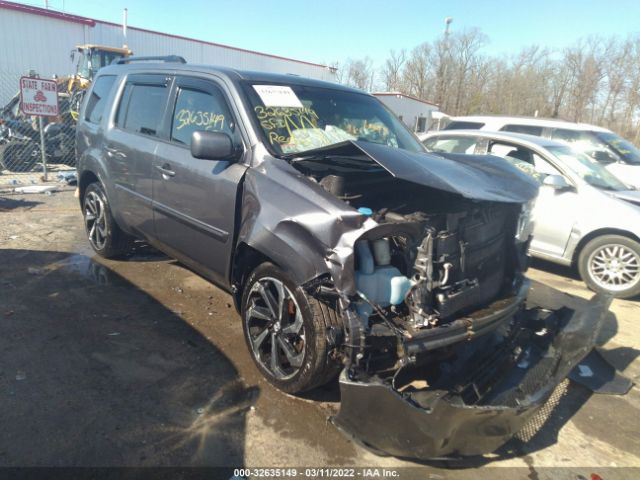 HONDA PILOT 2013 5fnyf4h44db059608