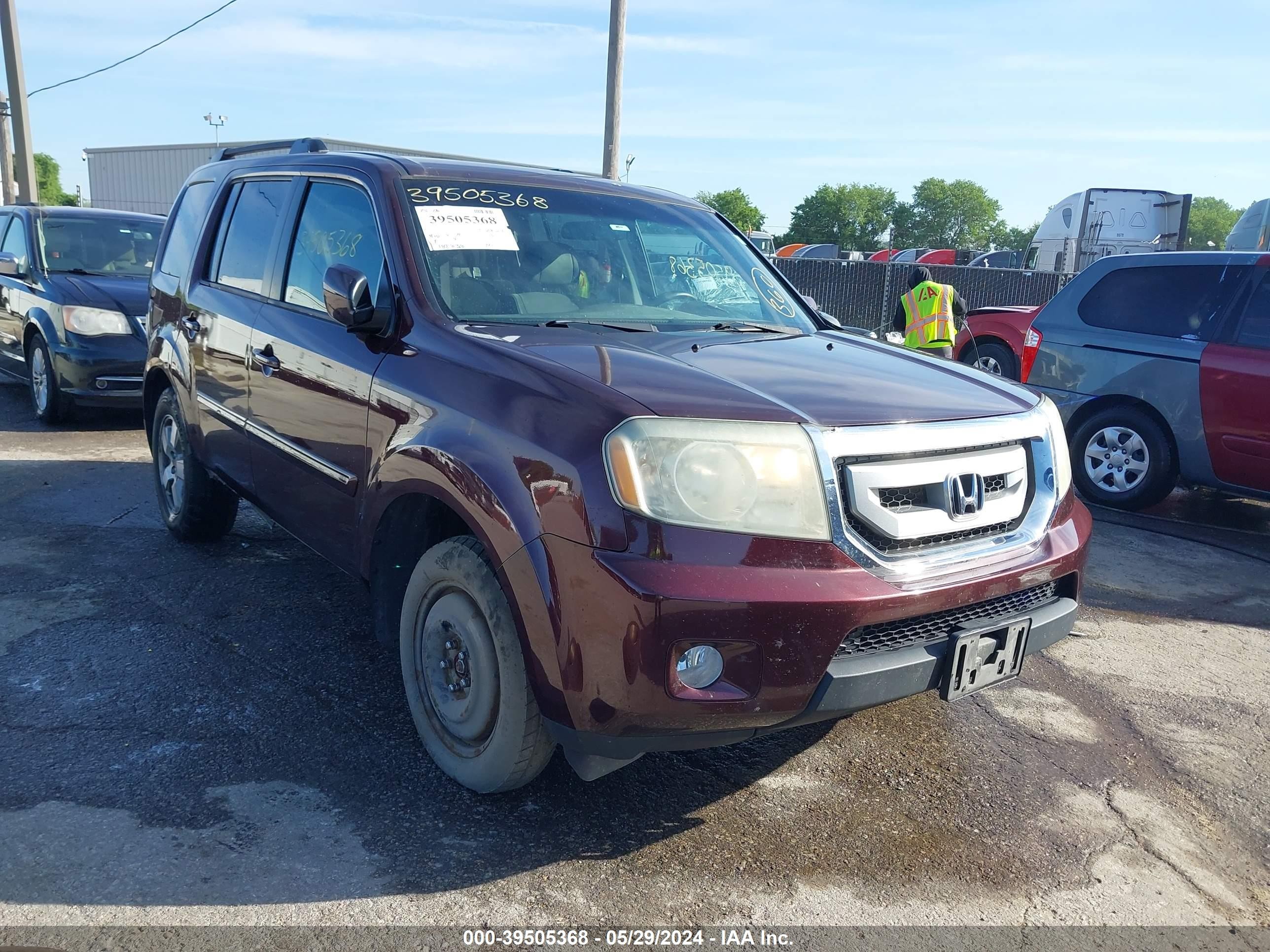 HONDA PILOT 2011 5fnyf4h46bb047988