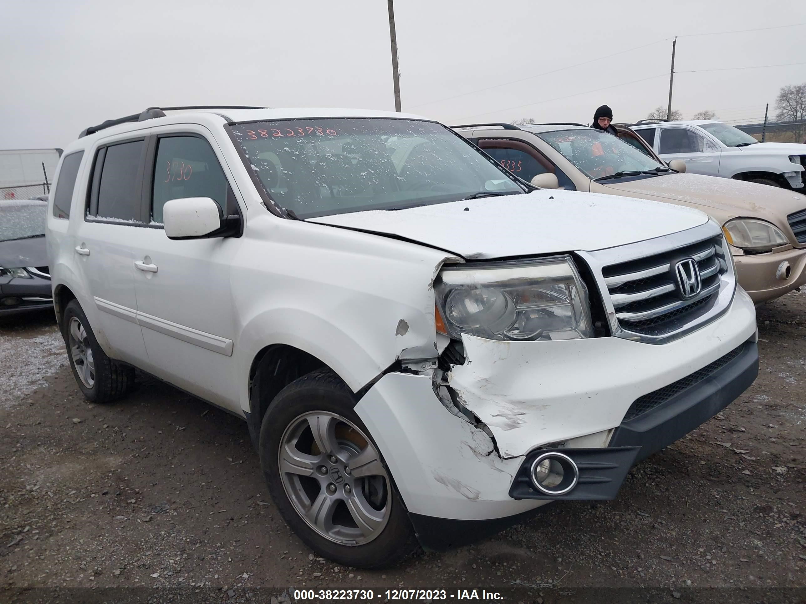 HONDA PILOT 2012 5fnyf4h46cb003264