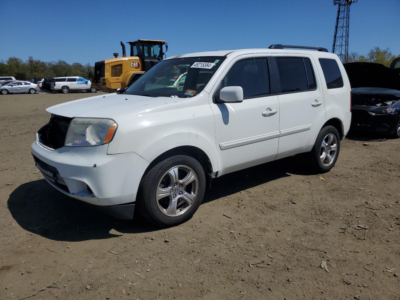 HONDA PILOT 2013 5fnyf4h46db033849