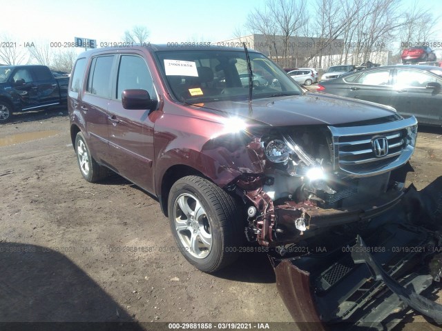 HONDA PILOT 2013 5fnyf4h46db072845