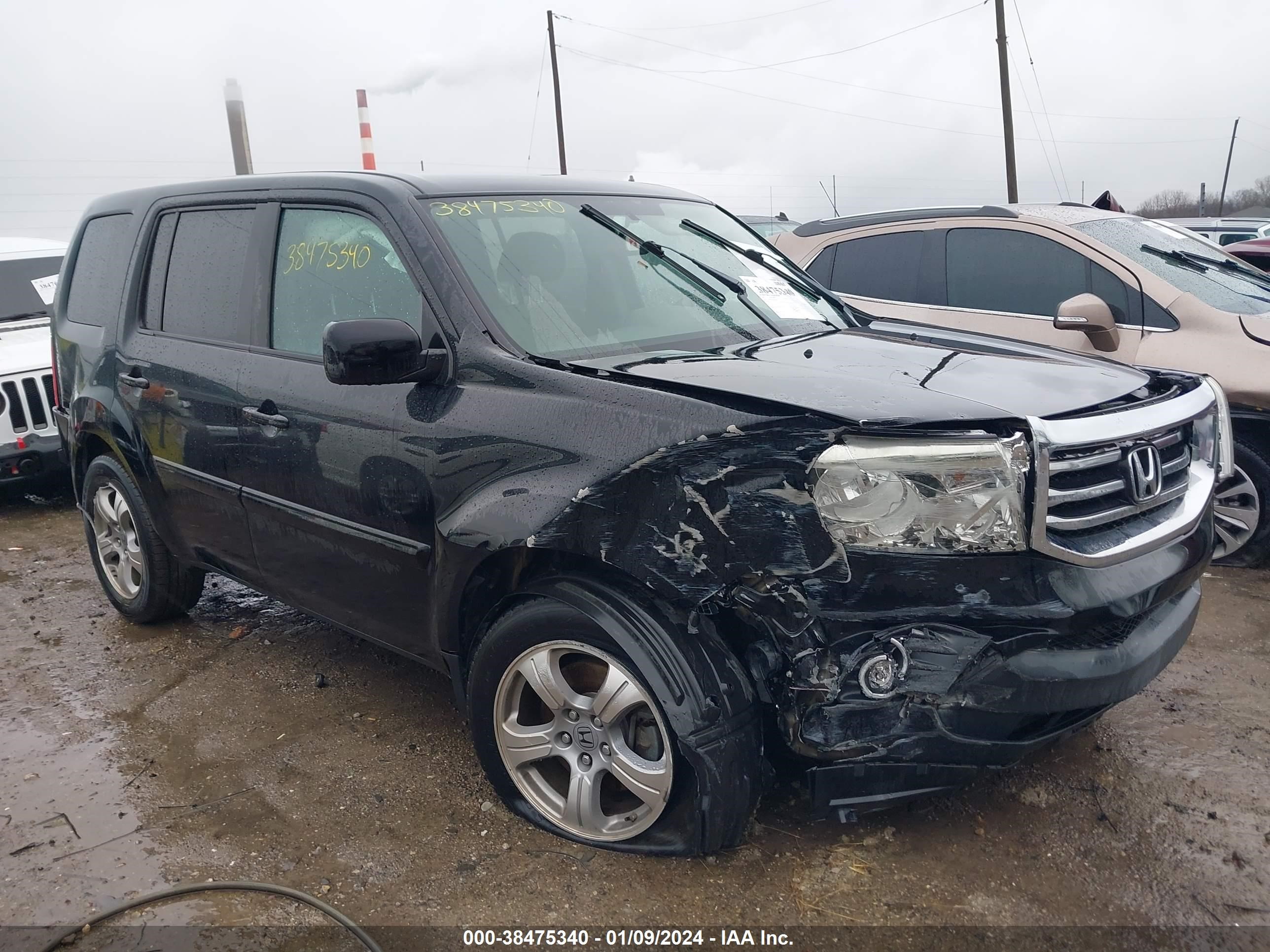 HONDA PILOT 2015 5fnyf4h47fb045849