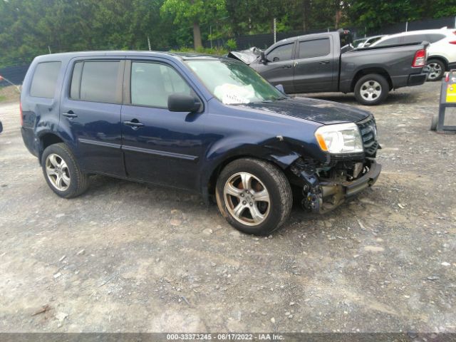 HONDA PILOT 2013 5fnyf4h48db077125