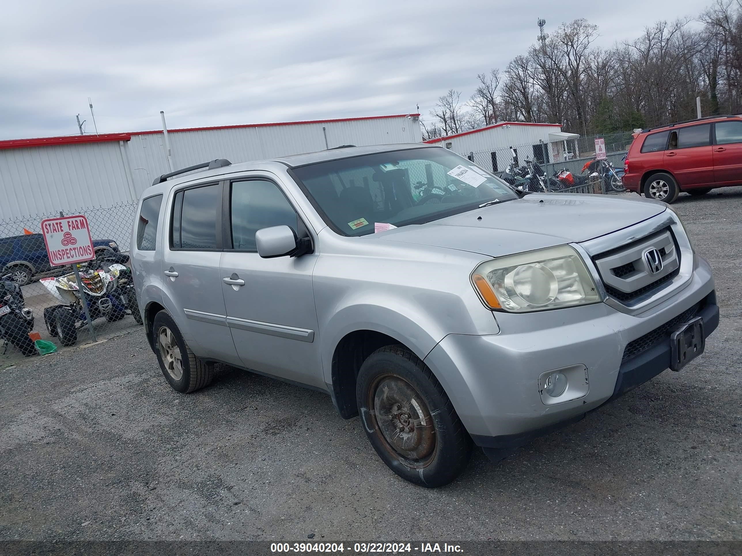 HONDA PILOT 2011 5fnyf4h49bb029226