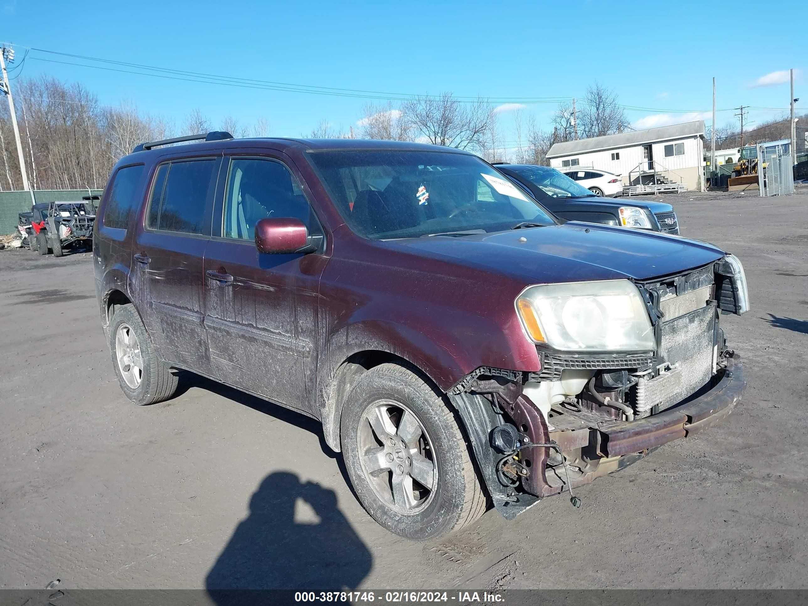 HONDA PILOT 2011 5fnyf4h4xbb064406