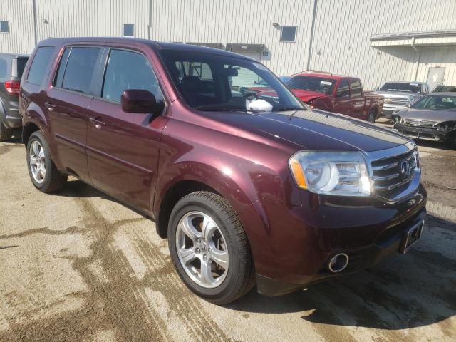 HONDA PILOT EXL 2012 5fnyf4h50cb029464