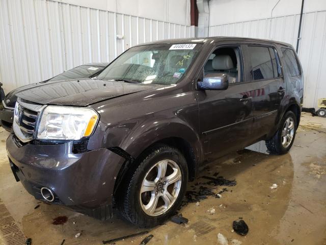 HONDA PILOT EXL 2012 5fnyf4h50cb049049