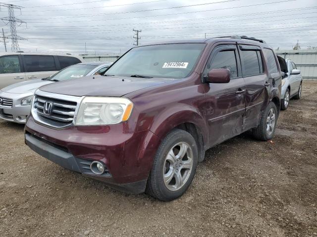 HONDA PILOT EXL 2012 5fnyf4h50cb078440