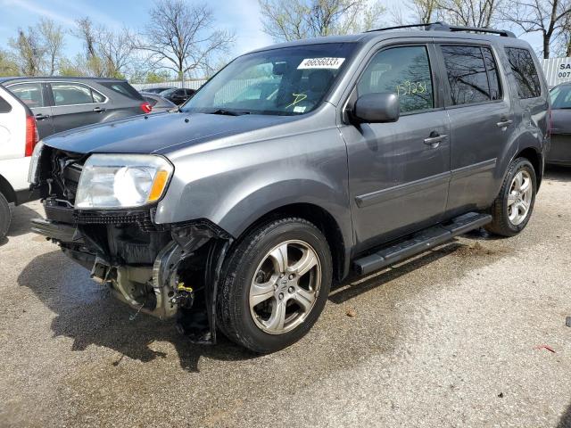 HONDA PILOT EXL 2013 5fnyf4h50db003559