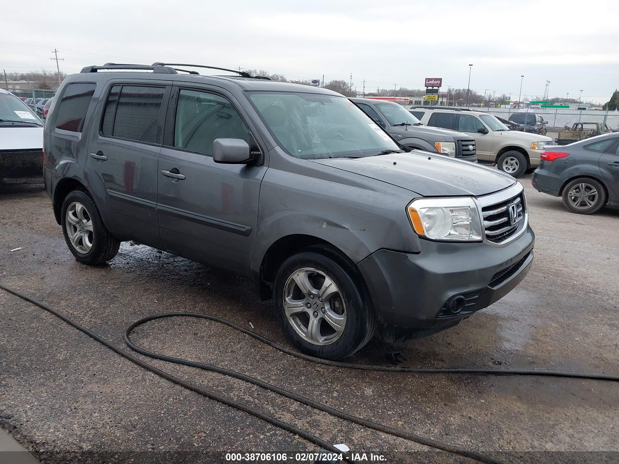 HONDA PILOT 2013 5fnyf4h50db009667