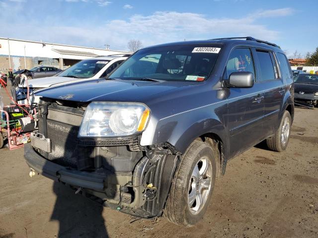 HONDA PILOT EXL 2013 5fnyf4h50db020216