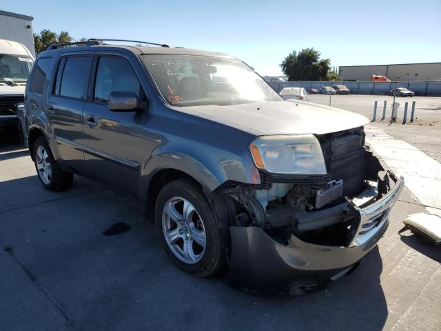 HONDA PILOT EXL 2013 5fnyf4h50db028607