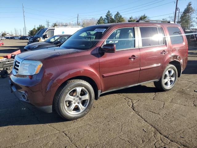 HONDA PILOT EXL 2013 5fnyf4h50db032320