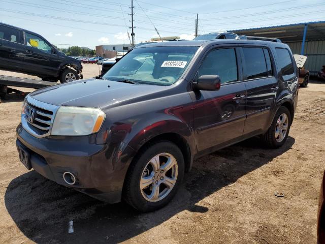 HONDA PILOT EXL 2013 5fnyf4h50db035203