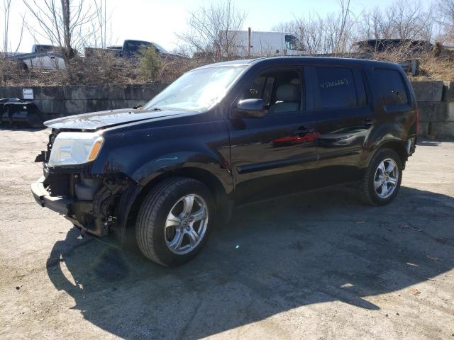 HONDA PILOT EXL 2013 5fnyf4h50db036612