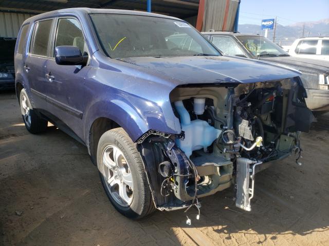 HONDA PILOT EXL 2013 5fnyf4h50db045794