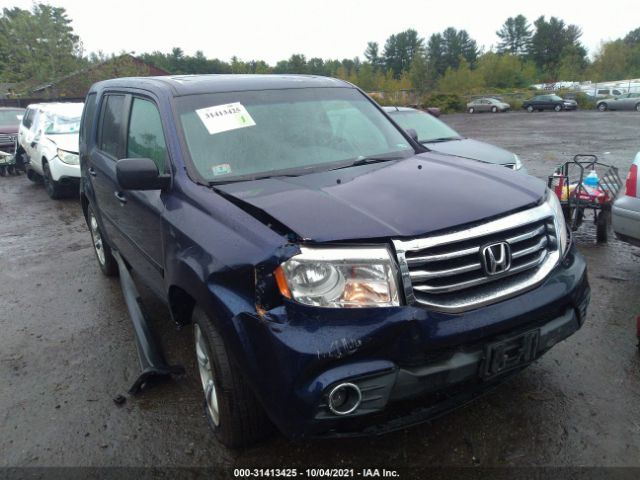 HONDA PILOT 2013 5fnyf4h50db069321