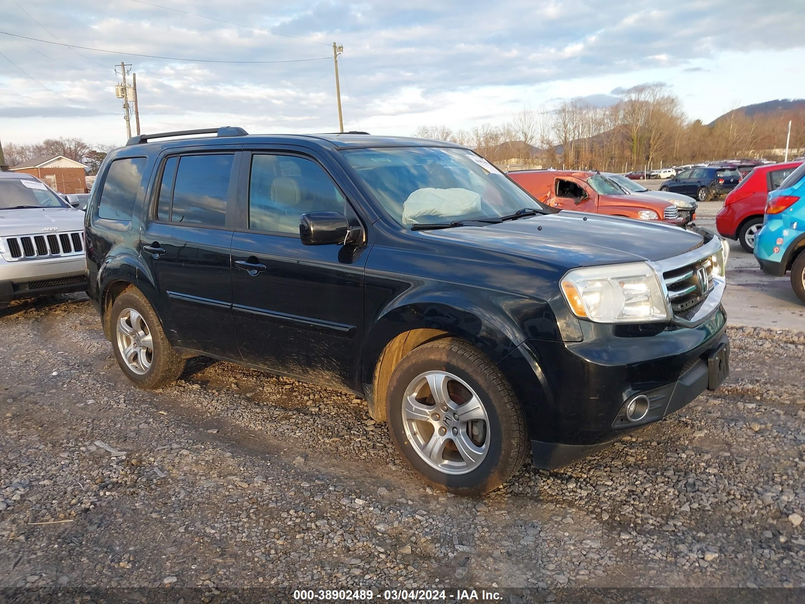 HONDA PILOT 2014 5fnyf4h50eb010903