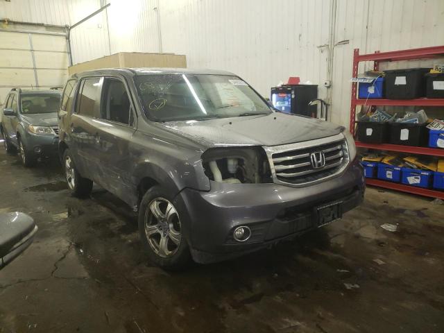 HONDA PILOT EXL 2014 5fnyf4h50eb017690