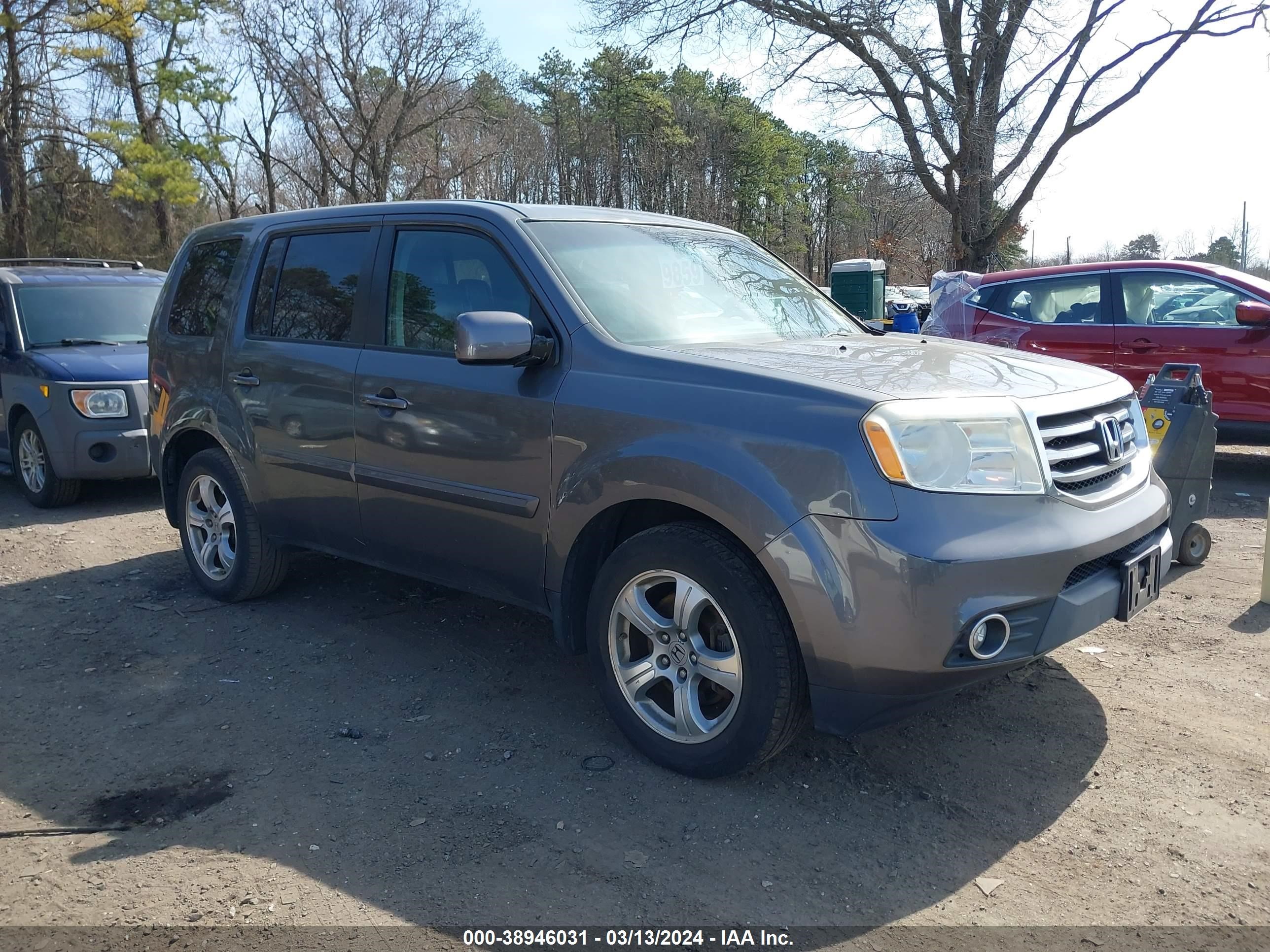 HONDA PILOT 2014 5fnyf4h50eb052780