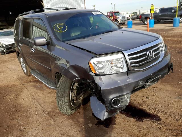 HONDA PILOT EXL 2014 5fnyf4h50eb055193