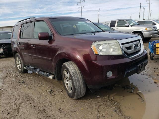 HONDA PILOT EXL 2011 5fnyf4h51bb051441