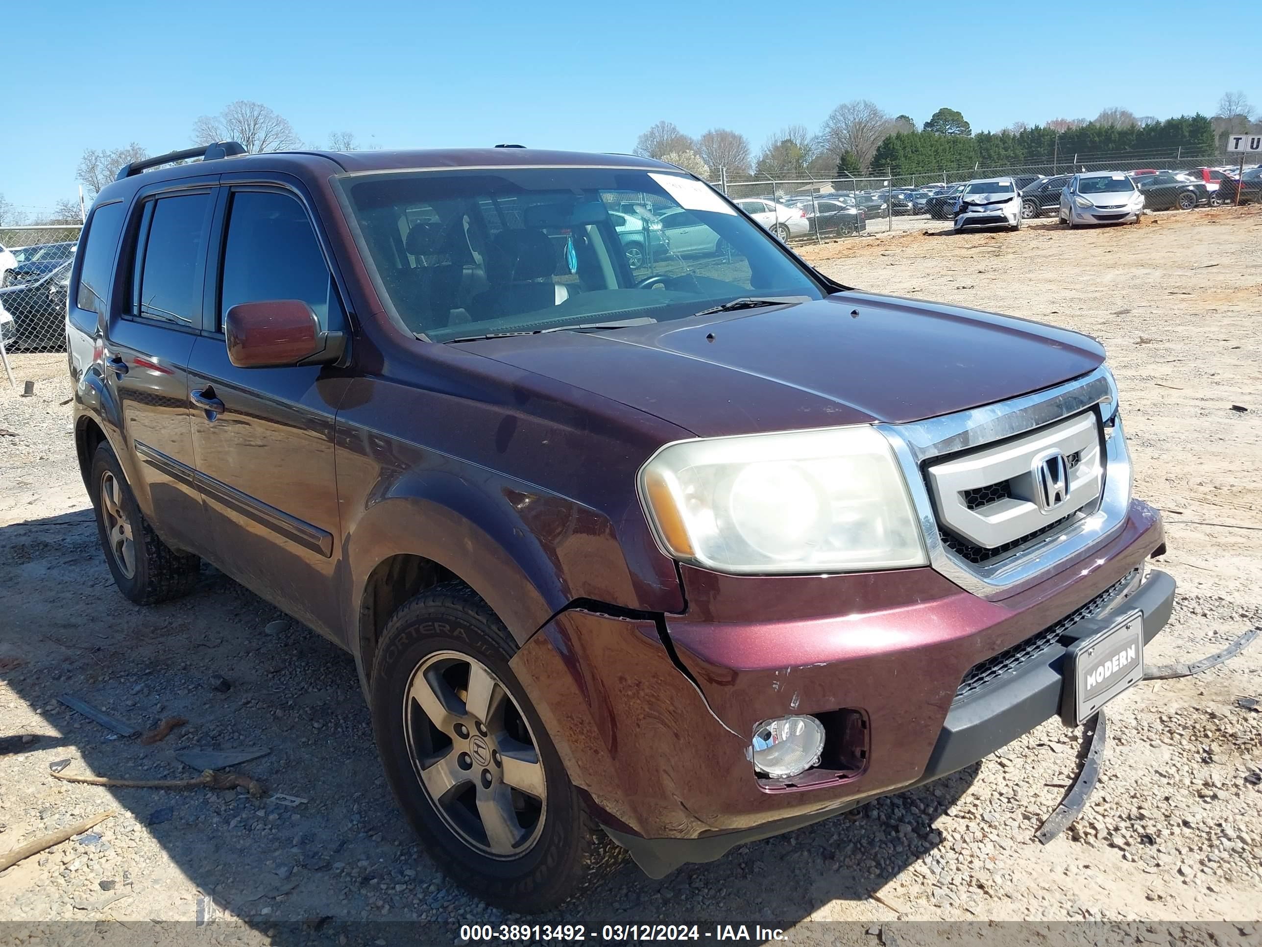 HONDA PILOT 2011 5fnyf4h51bb076243