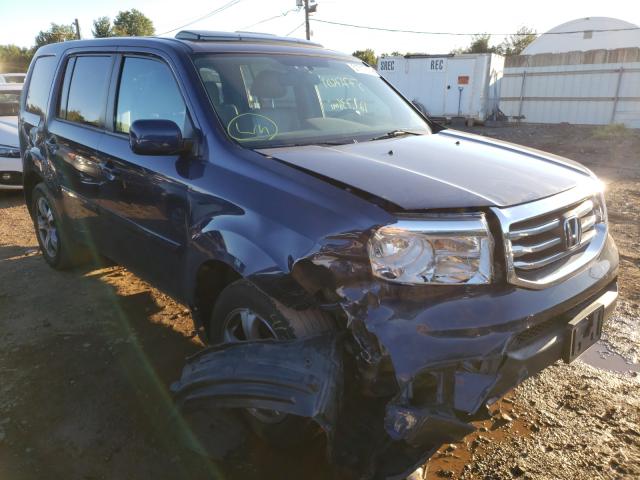 HONDA PILOT EXL 2013 5fnyf4h51db007510