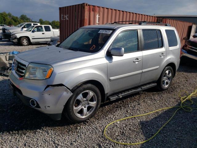 HONDA PILOT EXL 2013 5fnyf4h51db012979