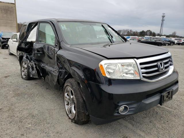 HONDA PILOT EXL 2013 5fnyf4h51db027238