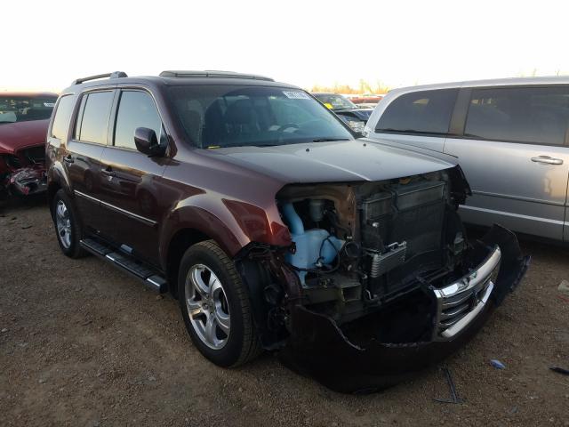 HONDA PILOT EXL 2013 5fnyf4h51db033377