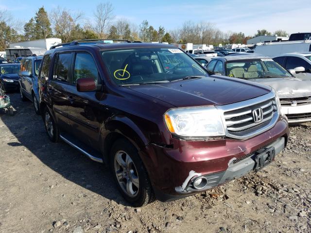 HONDA PILOT EXL 2013 5fnyf4h51db059414