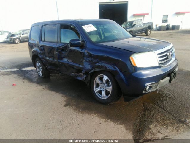 HONDA PILOT 2013 5fnyf4h51db074446