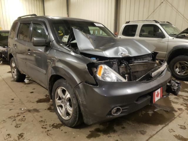 HONDA PILOT EXL 2013 5fnyf4h51db502466