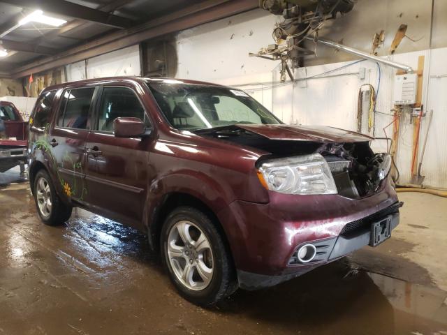 HONDA PILOT EXL 2014 5fnyf4h51eb007184