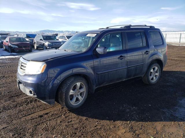 HONDA PILOT EXL 2014 5fnyf4h51eb007752