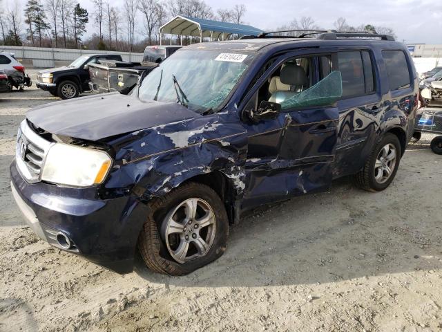 HONDA PILOT EXL 2014 5fnyf4h51eb020906