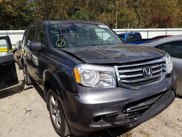 HONDA PILOT EXL 2014 5fnyf4h51eb021697