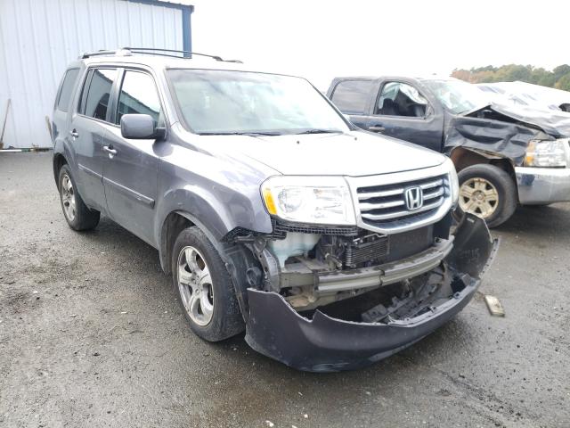 HONDA PILOT EXL 2014 5fnyf4h51eb025376