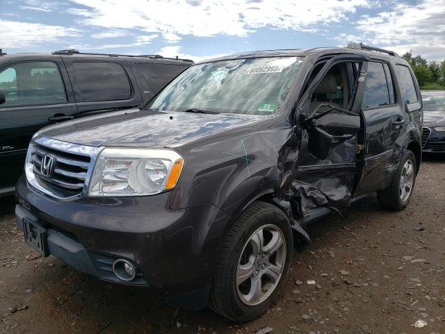 HONDA PILOT EXL 2014 5fnyf4h51eb037673