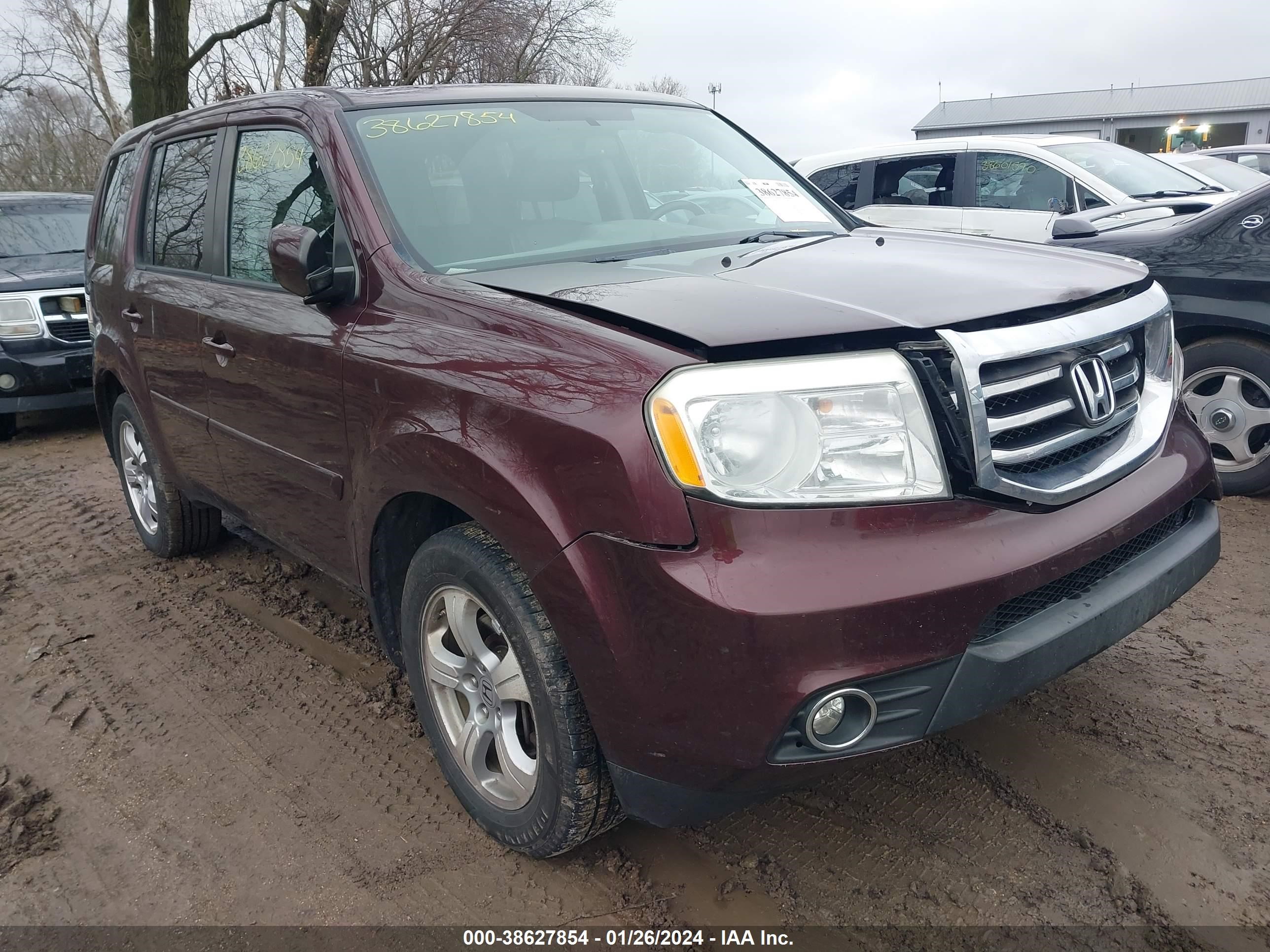 HONDA PILOT 2014 5fnyf4h51eb044350