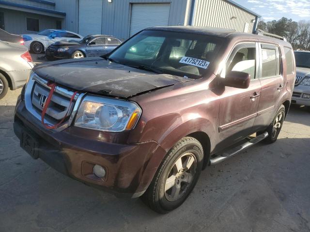 HONDA PILOT EXL 2011 5fnyf4h52bb088630