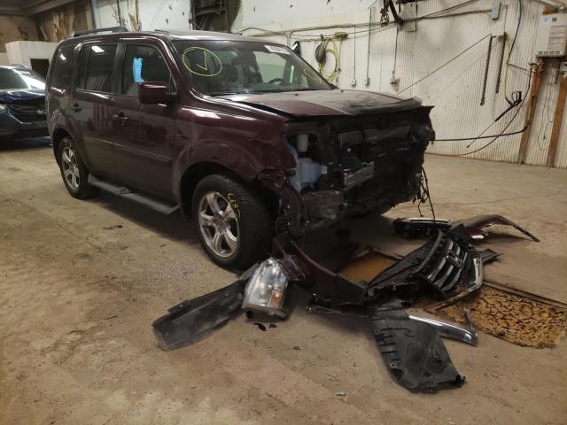 HONDA PILOT EXL 2012 5fnyf4h52cb023942