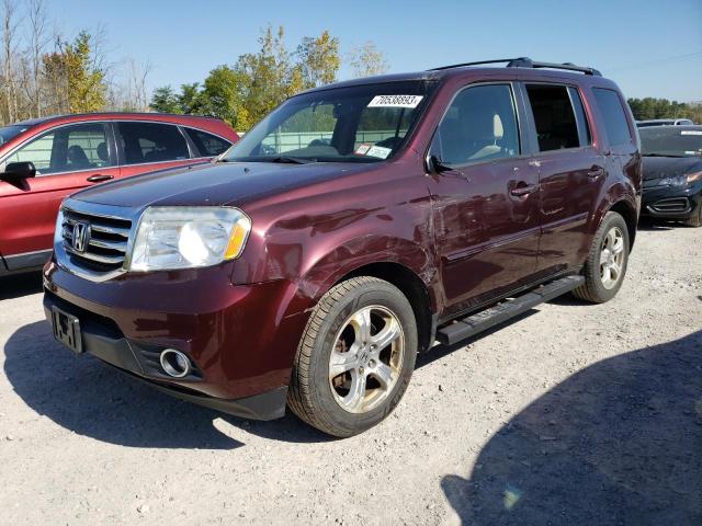 HONDA PILOT EXL 2012 5fnyf4h52cb026694